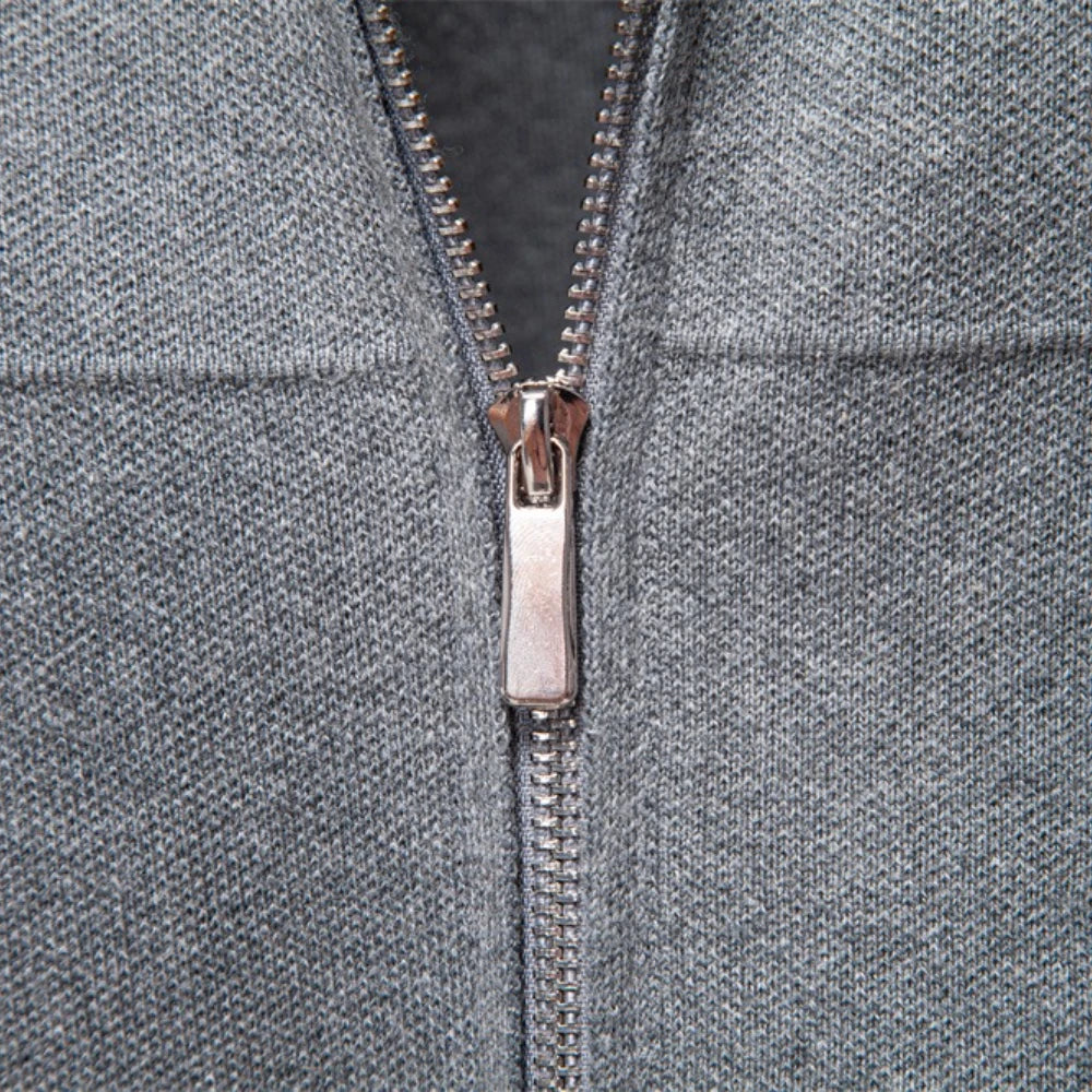 OUTLET  Langford Cotton Zip Bomber