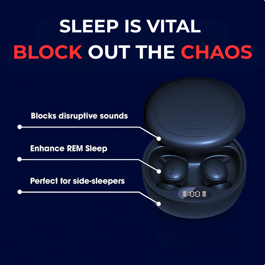 SnoozePods™ Pro - Bluetooth Sleepbuds