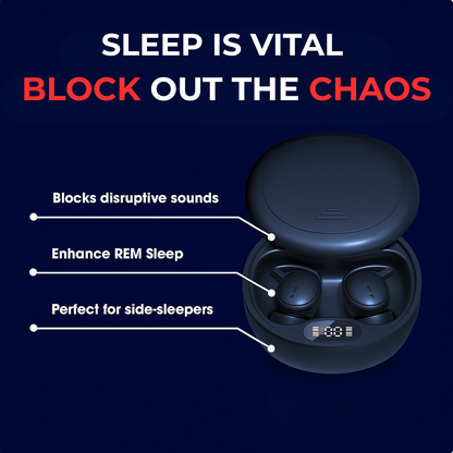 SnoozePods™ Pro - Bluetooth Sleepbuds