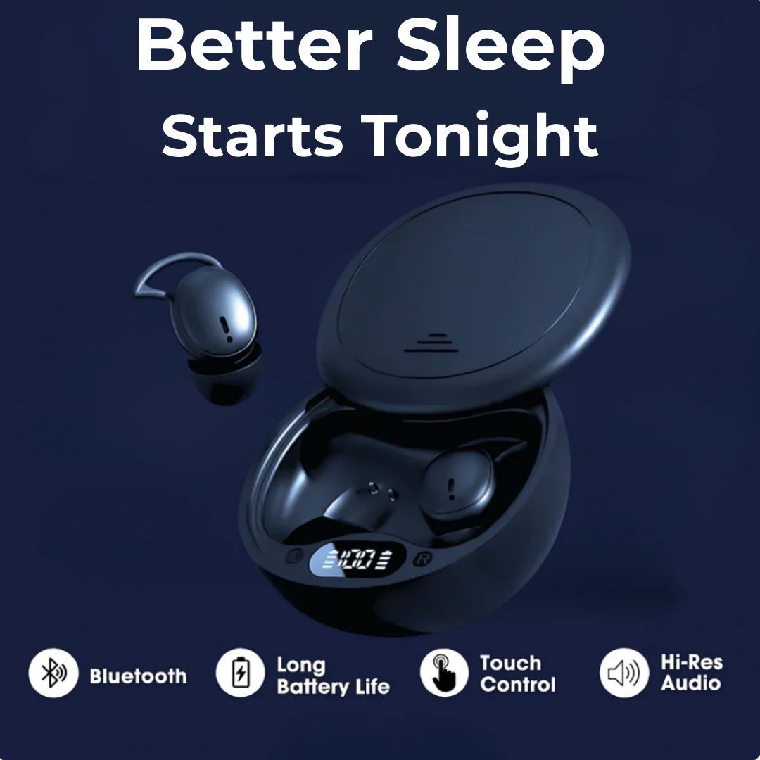 SnoozePods™ Pro - Bluetooth Sleepbuds